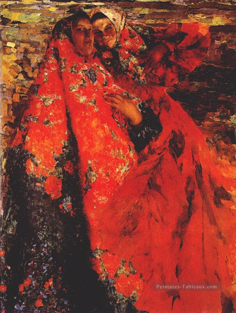 une paysanne 1904 Filipp Malyavin russe Peintures à l'huile